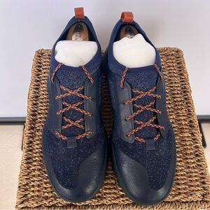 Helly Hansen Men’s Loke Dash Hybrid Shoe Low Profile Navy/Orange Size 10.5